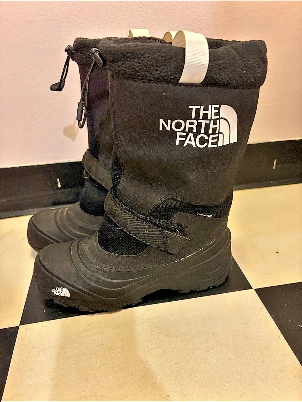 The North Face Black Winter Boots